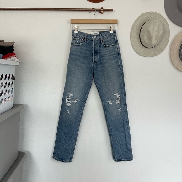 AGOLDE 90’s Pinch Waist Jeans NWT 25 - Picture 1 of 4